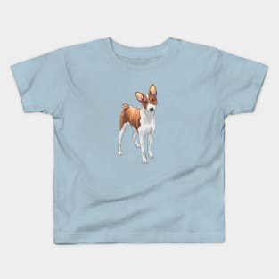 Hunting dog Basenji breed Kids T-Shirt